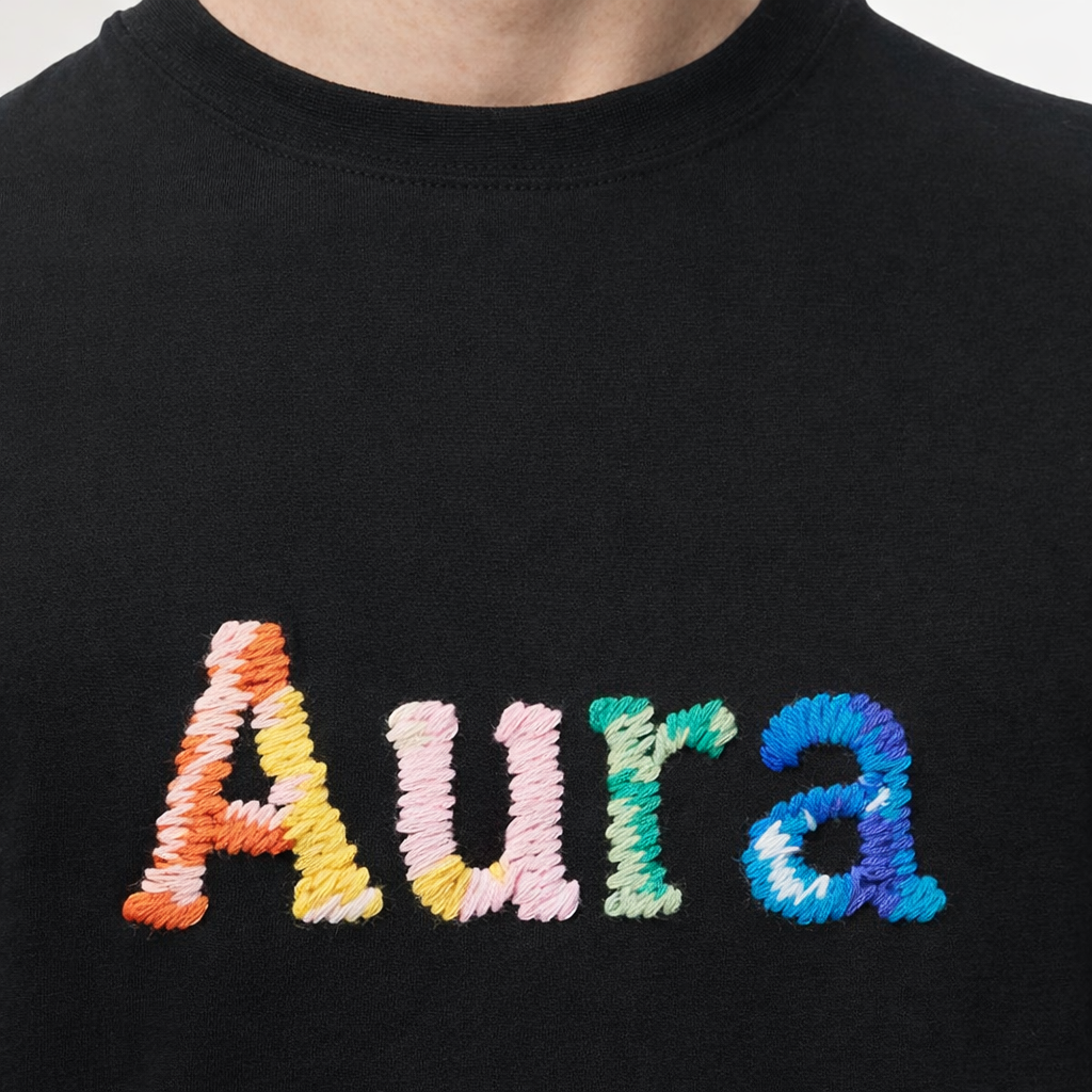 Embroidered